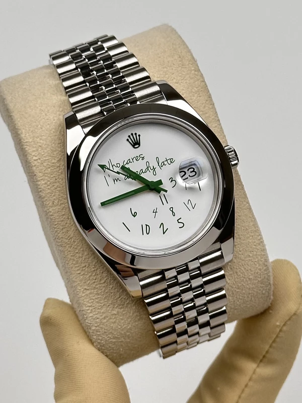 Rolex Perpetual 41 MM STEEL Who Cares  126300 Who Cares 3