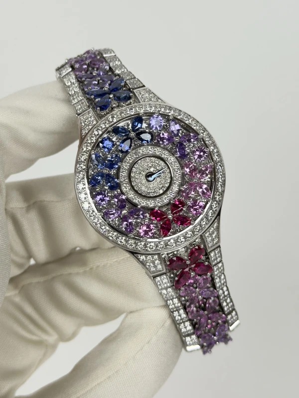 GRAFF MULTI-COLOURED BUTTERFLY WATCH 3