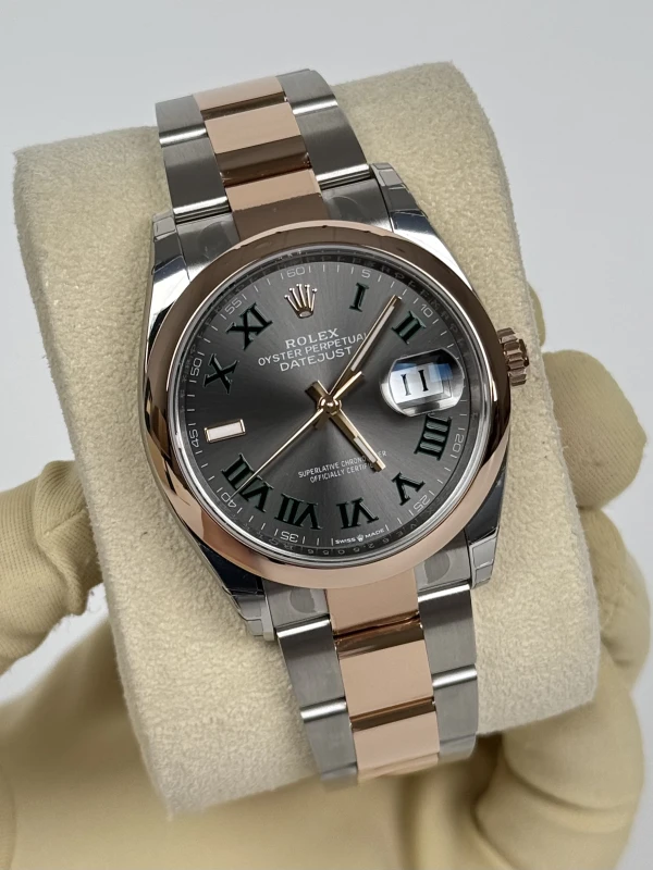 Rolex 36mm Steel and Everose Gold 126201 3