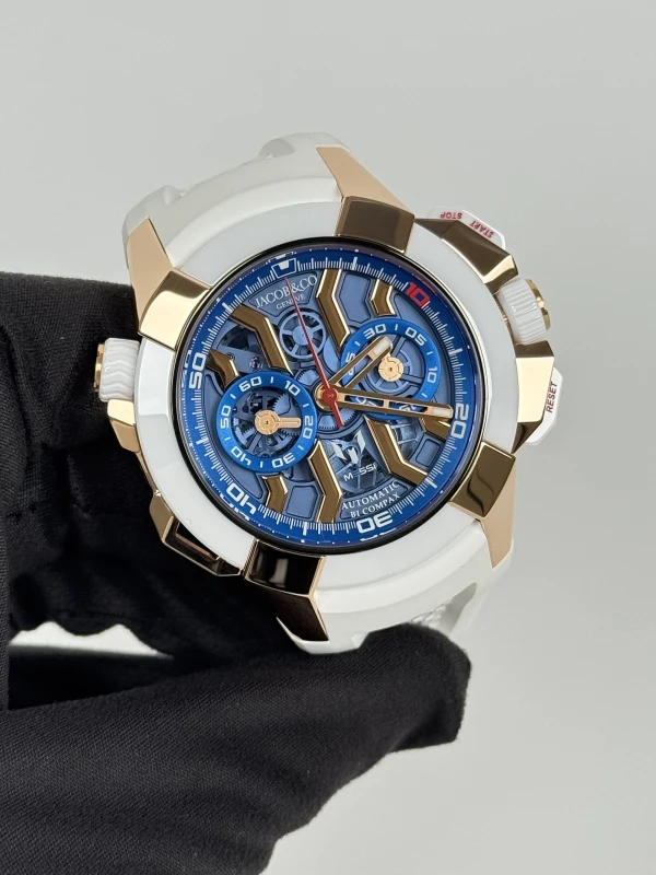 Jacob & Co Chrono Messi Rose Gold EC313.42.PE.AA.A 3