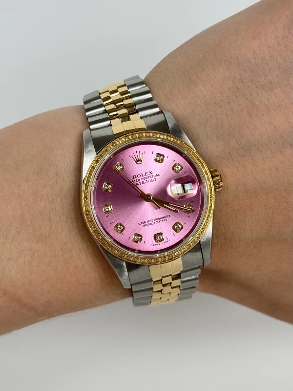 Rolex 36mm Steel and Yellow Gold 16233FIX 8