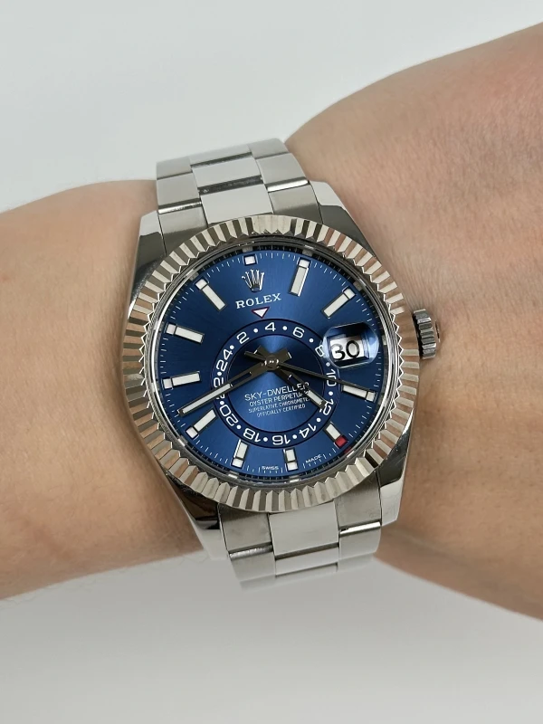 Rolex 42mm Steel and White Gold 326934-0003 8