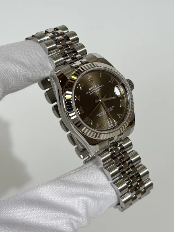 Rolex 31mm Steel and White Gold 178274-0090 2