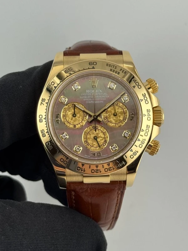 Rolex Cosmograph 40mm Yellow Gold 116518-0073 5