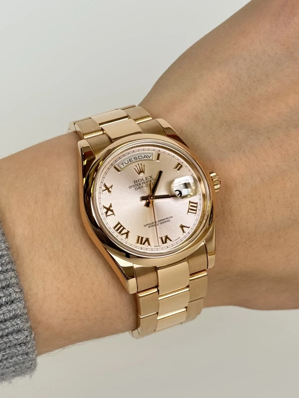 Rolex 36 mm 118205f-0063 6