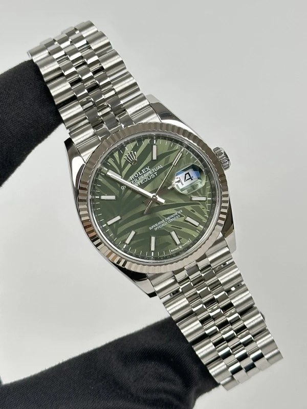 Rolex 36mm Steel and White Gold 126234-0047 2