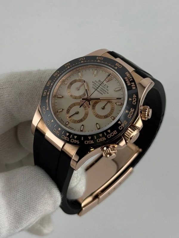 Rolex 40mm Everose Gold 116515 Ivory 5