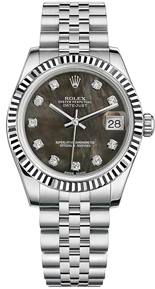 Rolex 31 mm, Oystersteel and white gold 178274-0046 изображение - 1