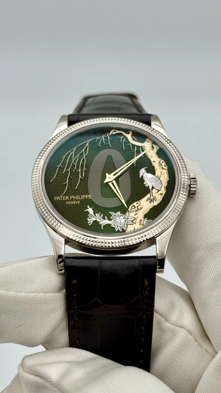 Patek Philippe Tsuba – Bird and Branches 5177G-029 8