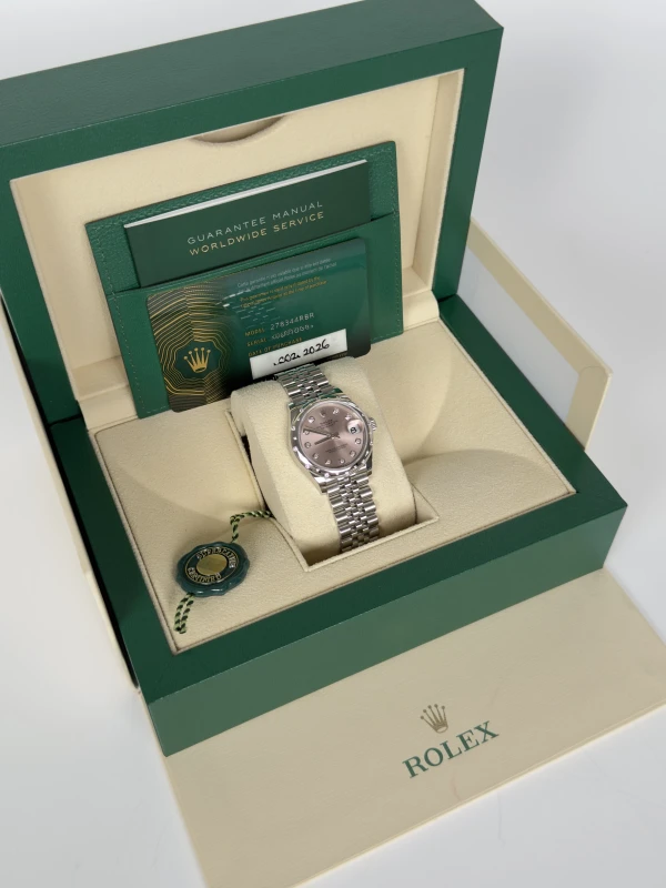 Rolex Datejust 31mm Steel and White Gold 278344rbr-0034 5