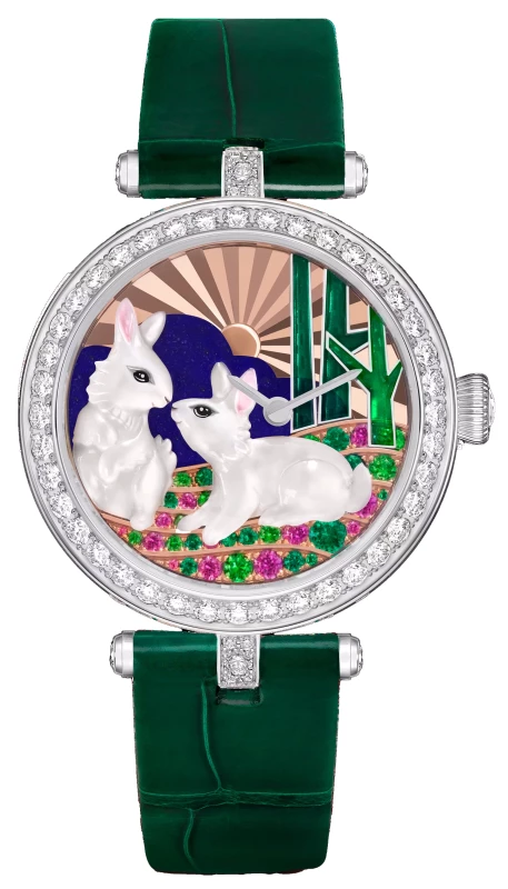 Van Cleef &amp; Arpels Lady Duo de Lapins watch VCARPBK900 изображение - 1