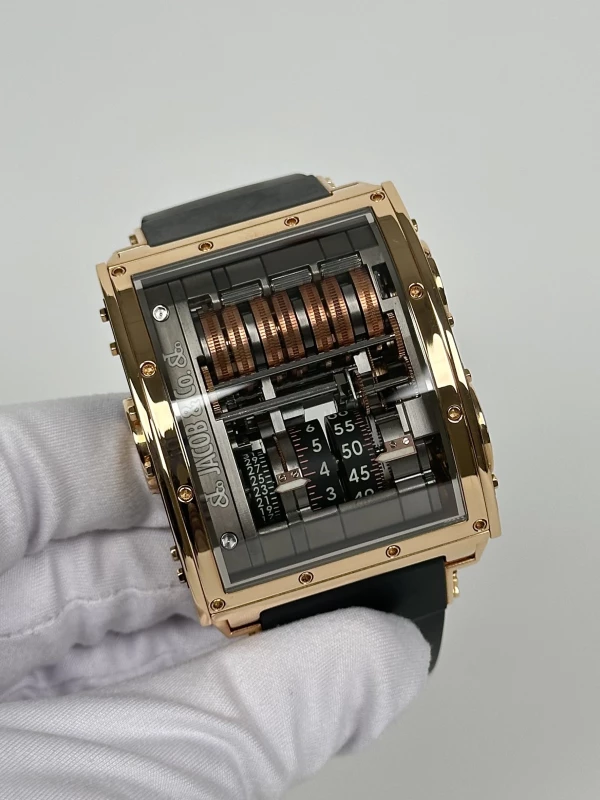 Jacob &amp; Co Quenttin Tourbillon Rose Gold quenttinrg 3