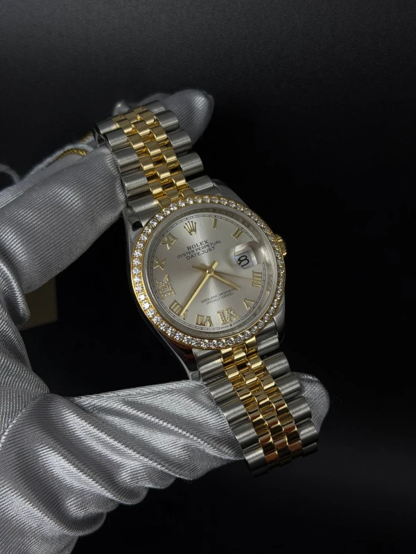 Rolex 36 mm, Oystersteel, yellow gold and diamonds 126283rbr-0017 2