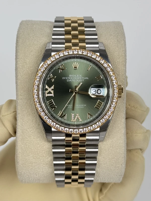 Rolex 36 mm, Oystersteel, yellow gold and diamonds 126283rbr-0011 2