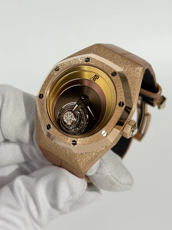 Audemars Piguet Concept Frosted Gold Flying Tourbillon 38.5 mm 26630OR.GG.D626CR.01 4