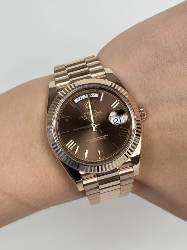 Rolex 40 mm Everose Gold 228235-0002 7