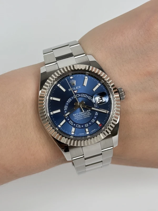 Rolex 42mm Steel and White Gold 326934-0003 7