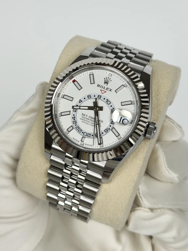 Rolex 42mm Steel and White Gold 336934-0004 3