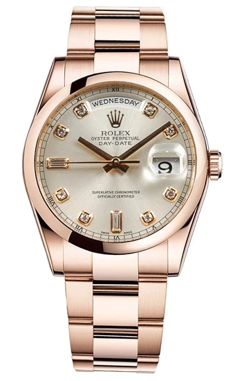 Rolex day date 36mm everose gold 118205 CHRP изображение - 1