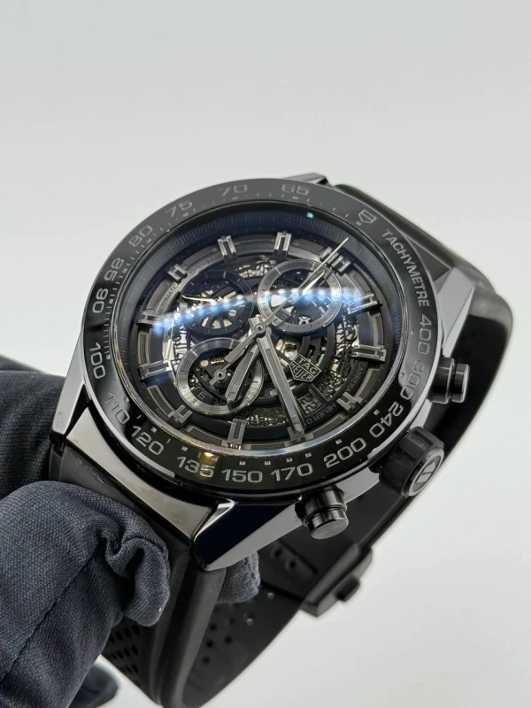 Tag Heuer Calibre Heuer 01 Automatic Chronograph 45mm  CAR2A90.FT6071 7