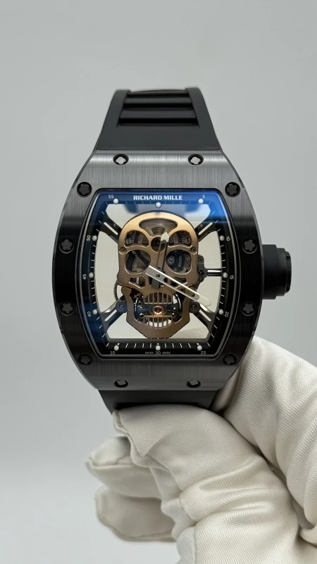 Richard Mille Skull Tourbillon Gold RM 52-01 AN CA-TZP 2
