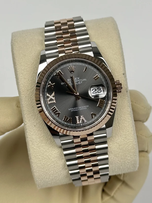 Rolex 36mm Steel and Everose Gold 126231-0023 3