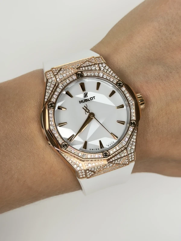 Hublot Orlinski King Gold White Pavé 550.OS.2200.RW.1604.ORL20 6