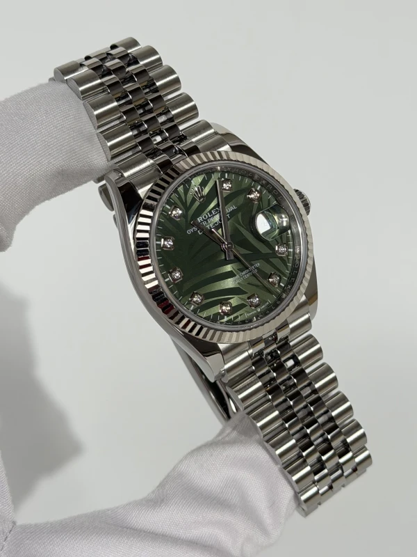 Rolex Datejust 36mm Steel and White Gold 126234-0055 2