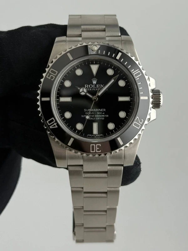Rolex 40mm Steel 114060-0002 2