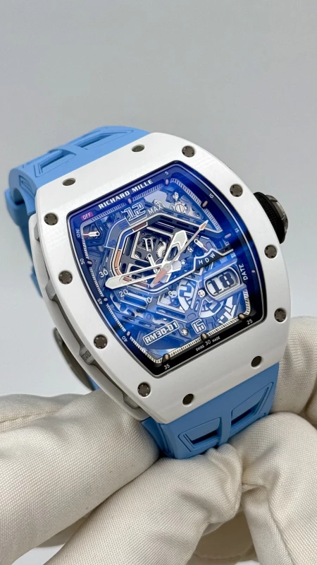 Richard Mille RM30-01 White Ceramic RM30-01 3