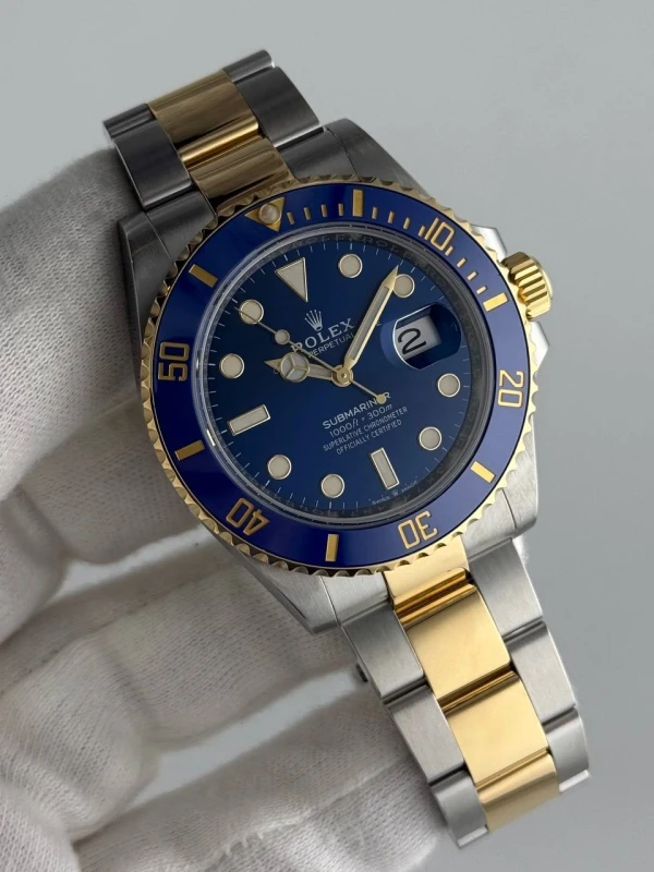 Rolex Date 41 mm Steel and Yellow Gold 126613lb-0002 5