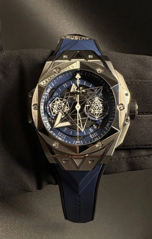 Hublot Unico Sang Bleu II 45 mm 418.NX.5107.RX.MXM20 3