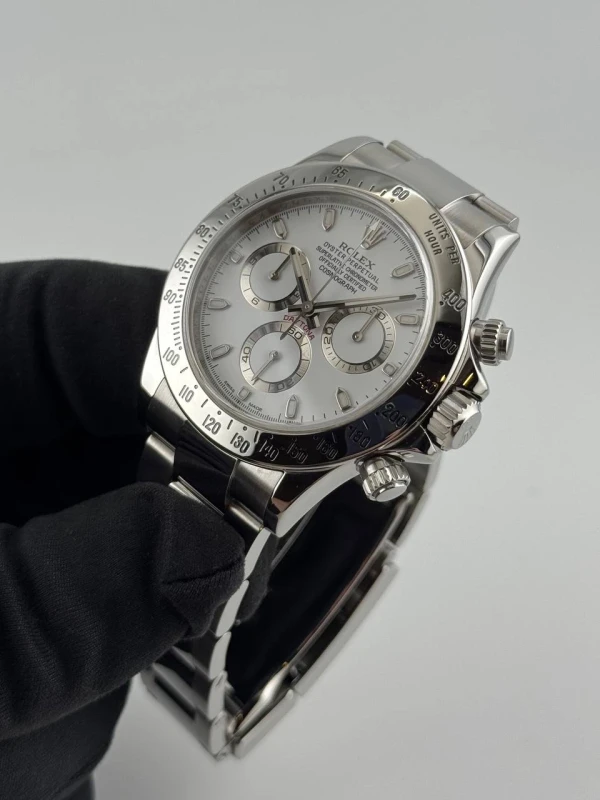 Rolex Cosmograph 40mm Steel 116520-White 6