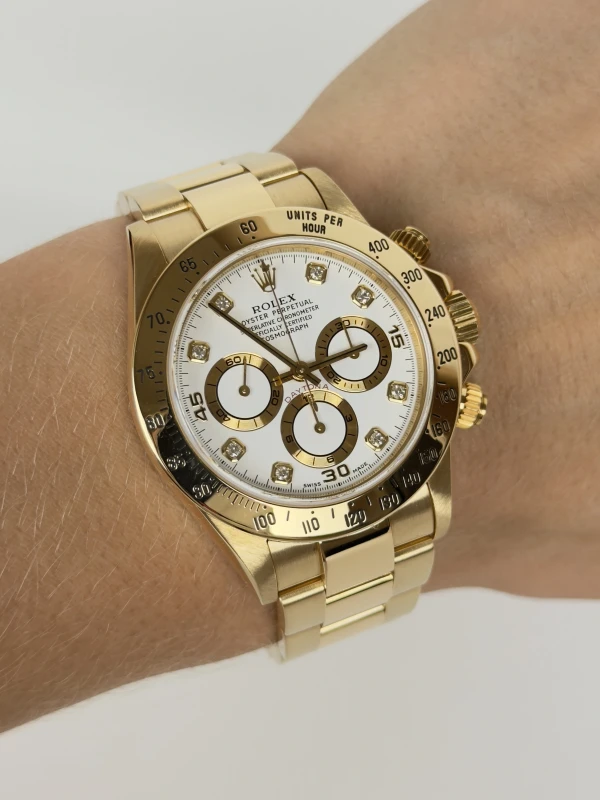 Rolex Cosmograph Daytona 40mm Yellow Gold 116528 wd 4