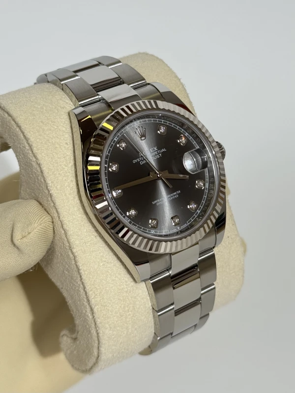 Rolex 41mm Steel and White Gold 126334-0005 2