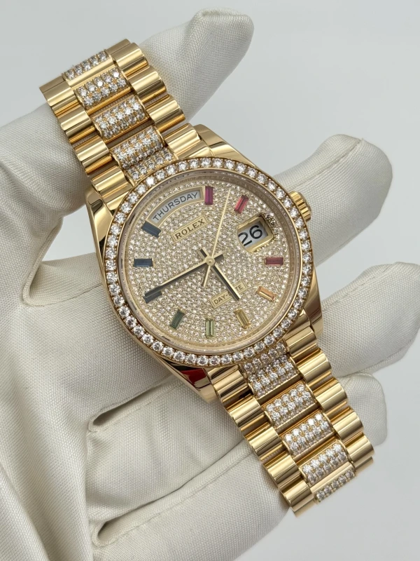 Rolex 36mm Yellow Gold 128348RBR 2