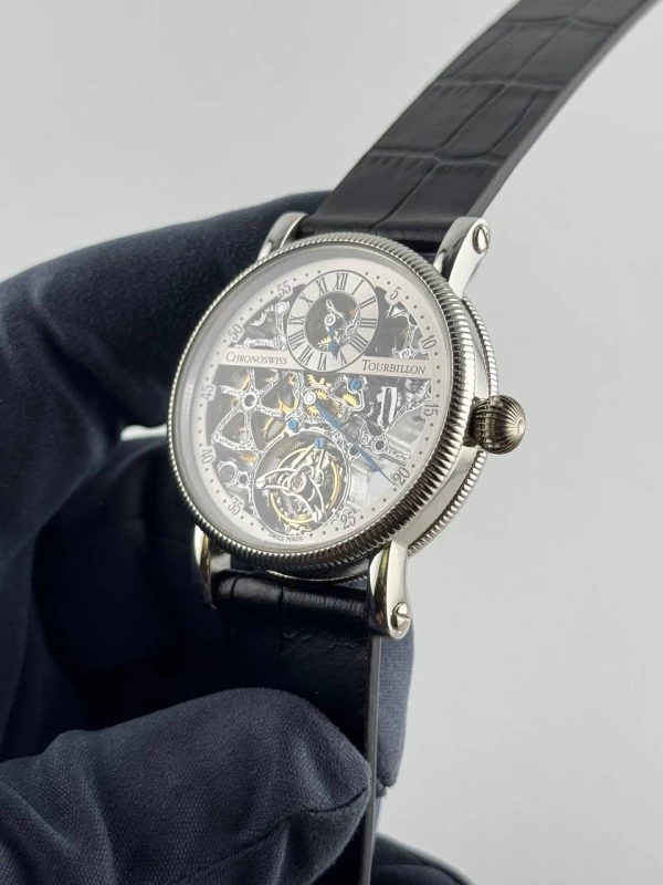 Chronoswiss Regulateur a Tourbillon Squelette CH3121 S 5