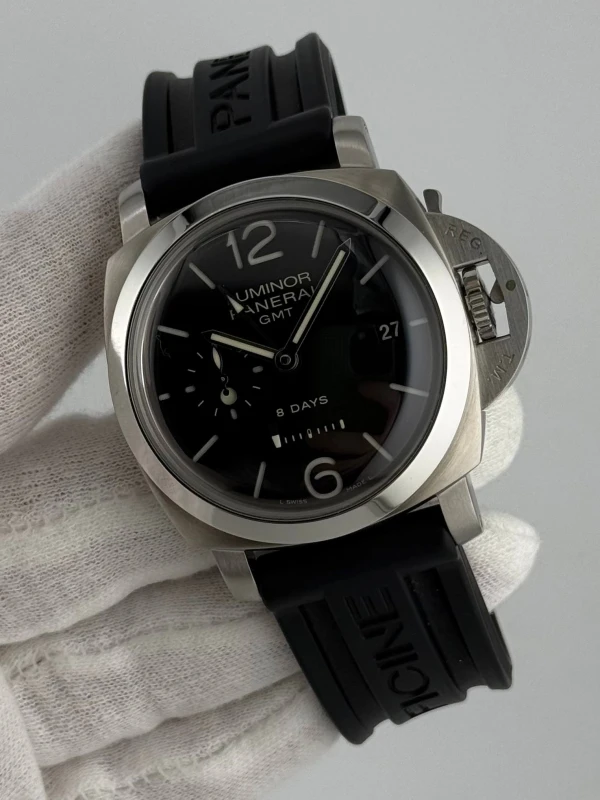 Panerai 8 Days GMT Acciaio - 44mm PAM00233 5