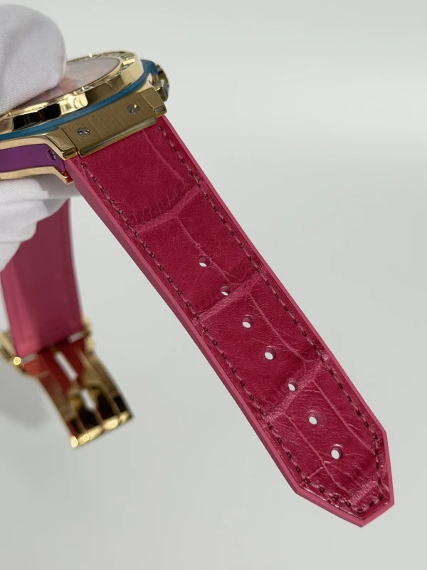 Hublot Pop Art Yellow Gold Blue  341.VL.4789.LR.1207.POP15 4