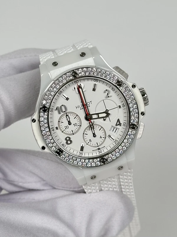 Hublot Steel White Diamonds 41 mm 342.SE.230.RW.114 3