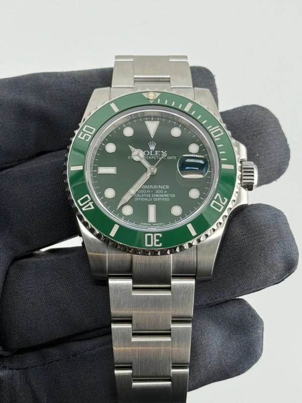 Rolex Date 40mm Steel Ceramic 116610lv-0002 9