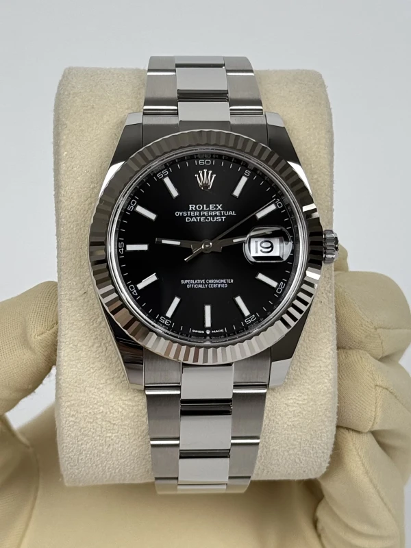 Rolex 41 mm, steel and white gold 126334-0017 2