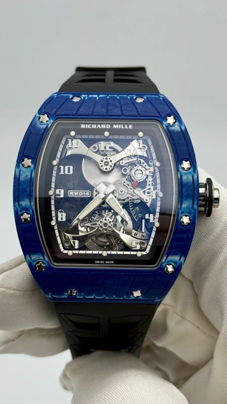 Richard Mille RM 014 Blue Tourbillon Perini Navi RM 014 4