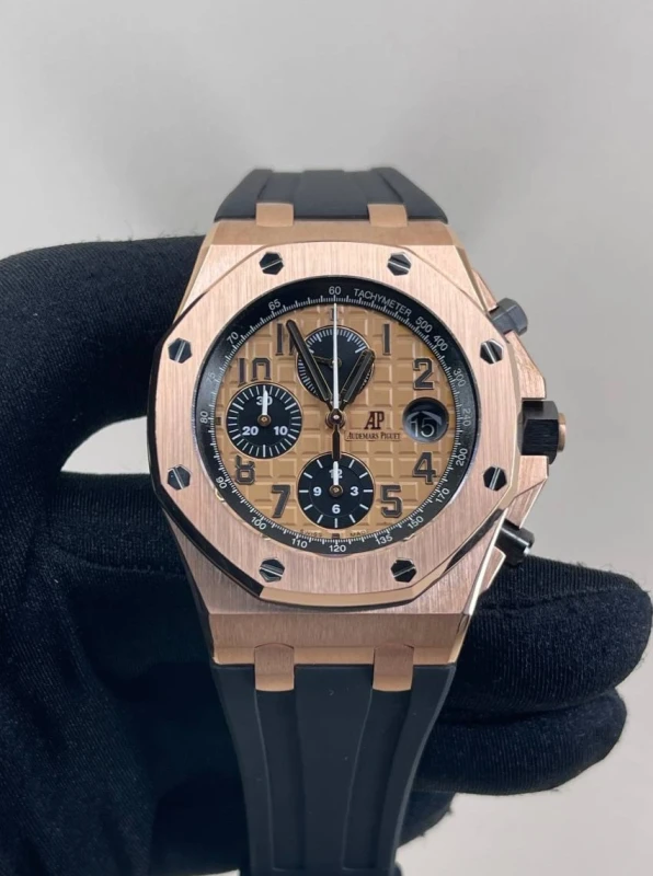 Audemars Piguet Chronograph 42 mm, Rose gold 26470OR.OO.A002CR.01 7