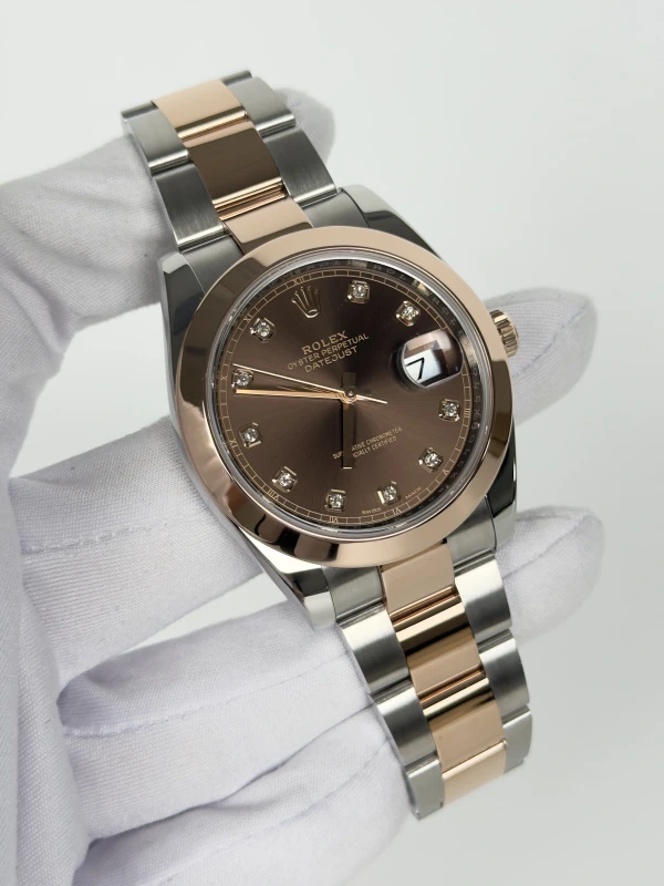 Rolex 41 mm, Oystersteel and Everose gold 126301-0003 2