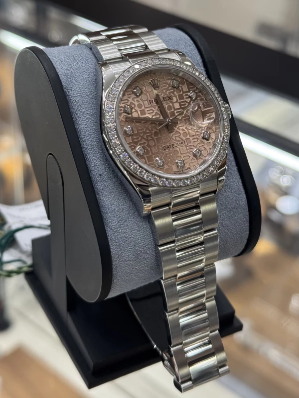 Rolex Datejust 36mm Steel and White Gold 126284rbr-0016 4