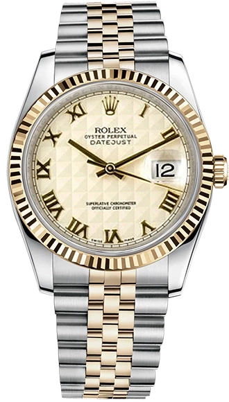 Rolex 36mm Steel and Yellow Gold 116233 iprj изображение - 1