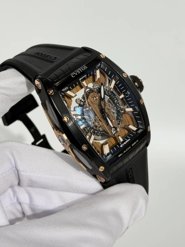 Cvstos CHALLENGE SEA-LINER BLACK STEEL Sea-Liner GMT Blacksea 2