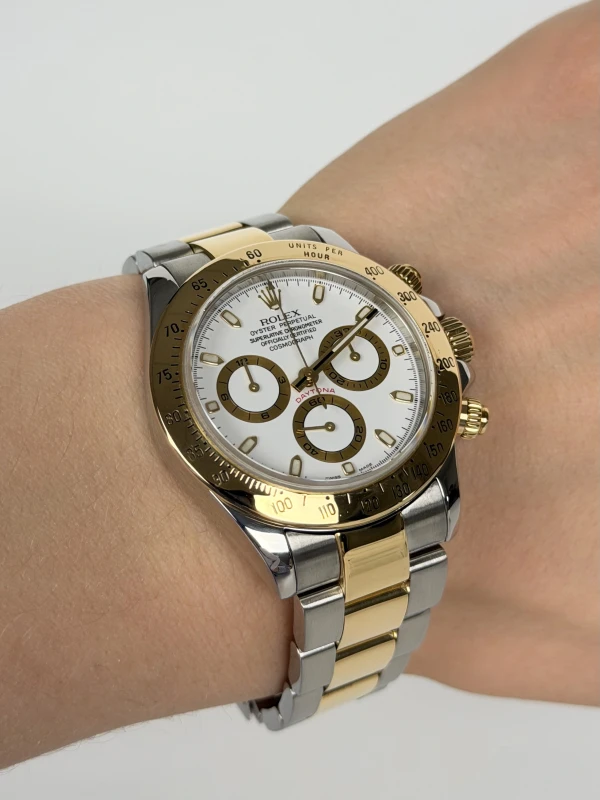 Rolex COSMOGRAPH 40 MM, OYSTERSTEEL AND YELLOW GOLD 116523-0040 4