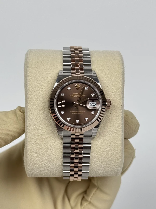 Rolex 28 mm Steel and Everose Gold 279171-0003 2